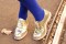 Golden shoes